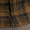 KLIM COTTONWOOD MIDWEIGHT FLANNEL Dark Olive / Black shirt