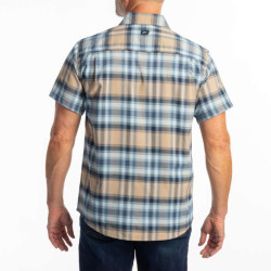 Shirt KLIM NERO STRETCH Montana Tan / Dress Blues 2