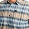 Chemise KLIM NERO STRETCH Montana Tan / Dress Blues