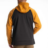 Sweat KLIM FOUNDATION PULLOVER HOODIE Black / Golden Brown