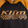 Sweat KLIM FOUNDATION PULLOVER HOODIE Black / Golden Brown