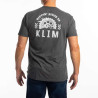 Tee-shirt Klim RIPPIN' TRI-BLEND Heathered Charcoal / High-rise