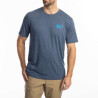 Klim RIPPIN' TRI-BLEND T-shirt Navy Frost / White