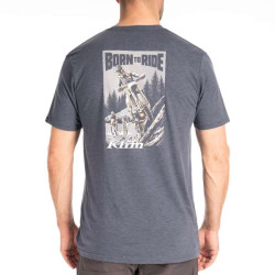 Tee-shirt Klim SADDLE MOUNTAIN TRI-BLEND Navy Frost / Monument 2