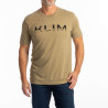 Klim PETROL TRI-BLEND T-shirt Coyote Brown Heather / Black