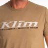Tee-shirt Klim K CORP SS T Brown Heather / High Rise
