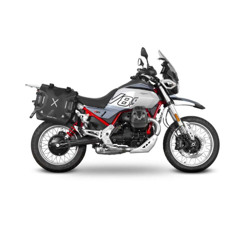 Kit sacoches Shad TERRA TR30 2x30 litres + supports 3P (M0VT84IF) MOTO GUZZI V85 TT 24-