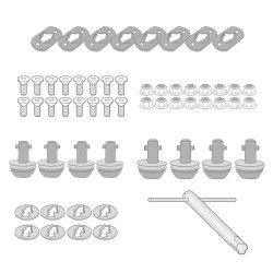 Givi 11RKIT mounting kit for Givi PL/PLO/PLX/PLCAM suitcase holders