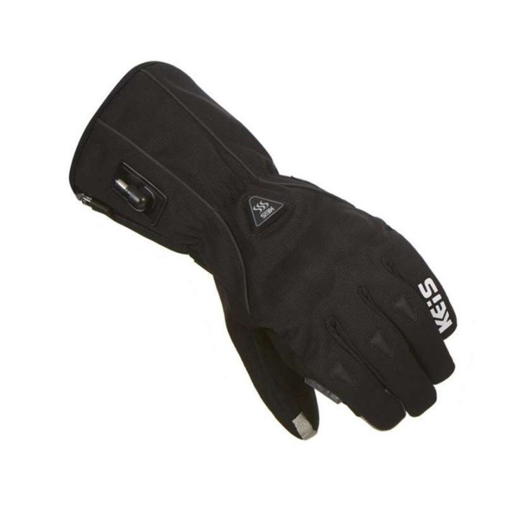 Gants moto chauffants KEIS G701