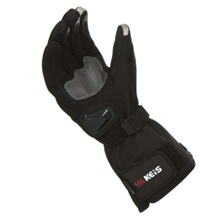 Gants moto chauffants KEIS G701