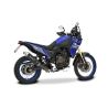 Silencieux bas titane noir SP2 HP CORSE - Normes Euro4 et Euro5 - YAMAHA 700 TENERE 2025-