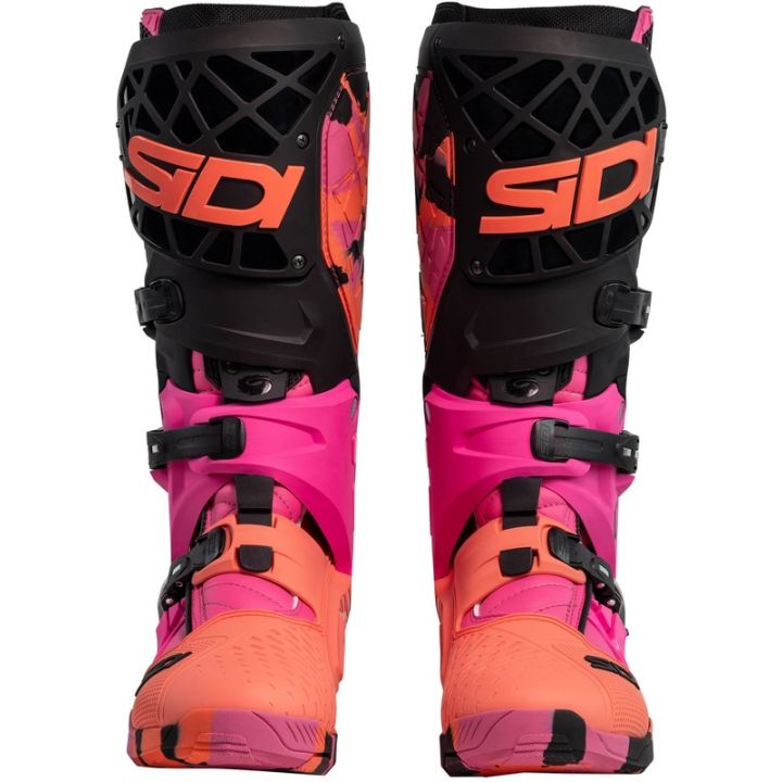 Bottes moto tout terrain Sidi 2026 Crossair X - Noir & Rose