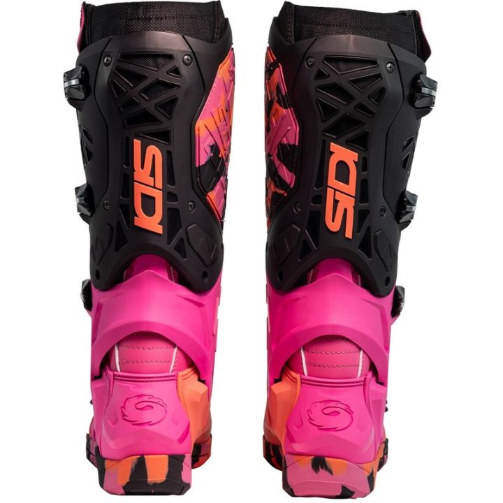 Bottes moto tout terrain Sidi 2026 Crossair X - Noir & Rose