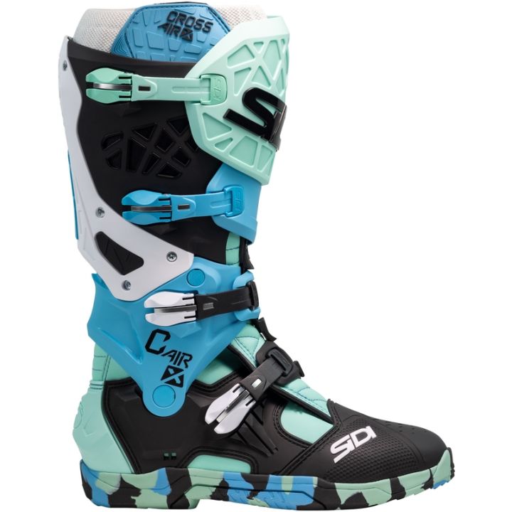 Bottes moto tout terrain Sidi 2026 Crossair X - Messy Bleu