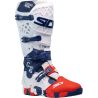 Bottes moto tout terrain Sidi 2026 Crossair X - Blanc Bleu Rouge