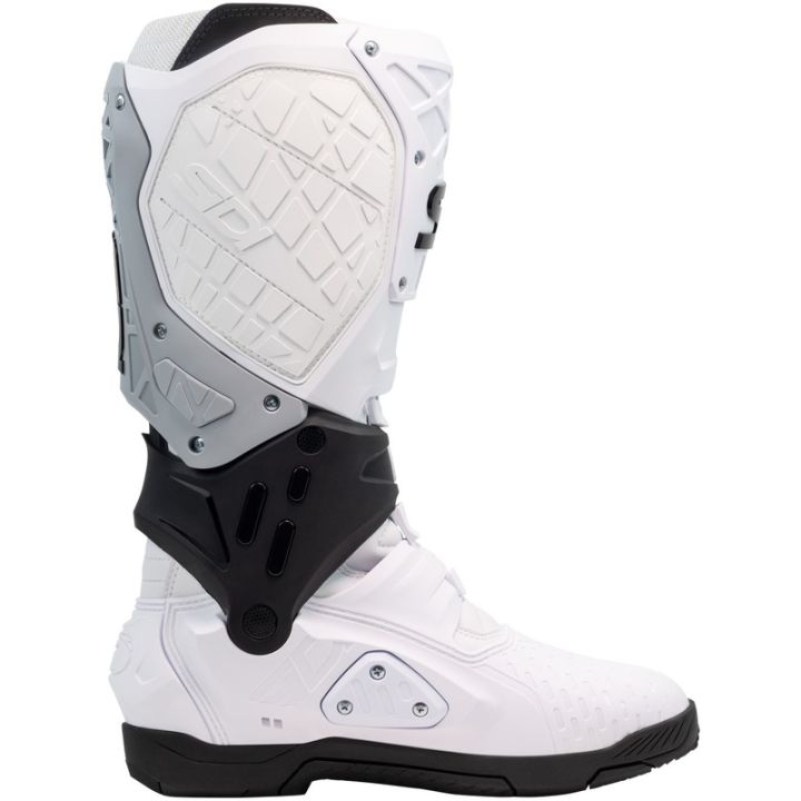 Bottes moto tout terrain Sidi 2026 Crossair X - Blanc & Noir