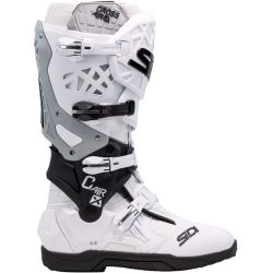Bottes moto tout terrain Sidi 2026 Crossair X - Blanc & Noir 2