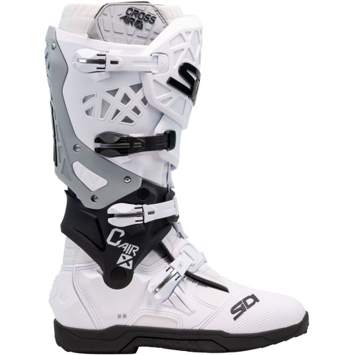 Bottes moto tout terrain Sidi 2026 Crossair X - Blanc & Noir