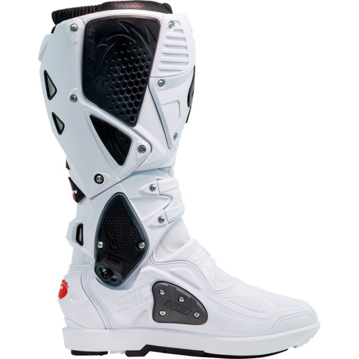 Bottes moto tout terrain Sidi 2026 Crossfire 3 SRS - Blanc
