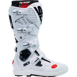 Bottes moto tout terrain Sidi 2026 Crossfire 3 SRS - Blanc 2
