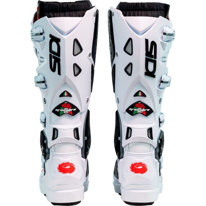 Bottes moto tout terrain Sidi 2026 Crossfire 3 SRS - Blanc