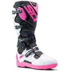 Bottes moto tout terrain Sidi 2026 Crossfire 3 SRS - Blanc Rose