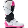 Bottes moto tout terrain Sidi 2026 Crossfire 3 SRS - Blanc Rose