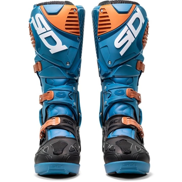 Bottes moto tout terrain Sidi 2026 Crossfire 3 SRS - Bleu Orange