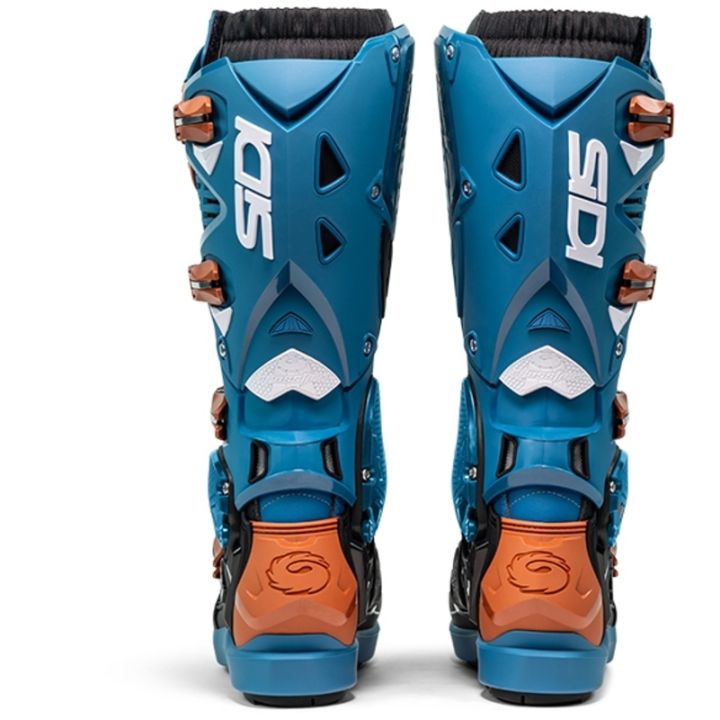 Bottes moto tout terrain Sidi 2026 Crossfire 3 SRS - Bleu Orange