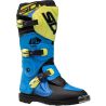Bottes moto tout terrain enfant Sidi 2026 Flame - Bleu & Jaune