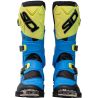 Bottes moto tout terrain enfant Sidi 2026 Flame - Bleu & Jaune