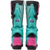 Bottes moto tout terrain Sidi 2026 Crossair - Noir Menthe Rose