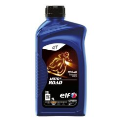 ELF - Huile moteur synthétique 4T 10W40 MOTO 4 ROAD - 1 litre