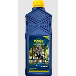 PUTOLINE - Huile moteur 4T ESTER TECH OFF ROAD 4+ 10W60 - 4L