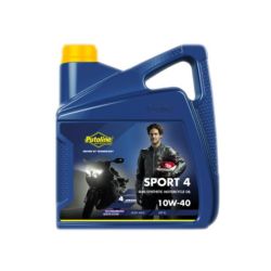 PUTOLINE - Huile moteur 4T TECHNO MOTO SPORT ROAD 4 10W40 - 4L