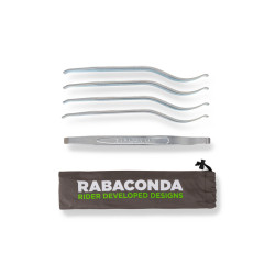 RABACONDA – Lot de 5 démonte-pneus moto – Acier haute résistance