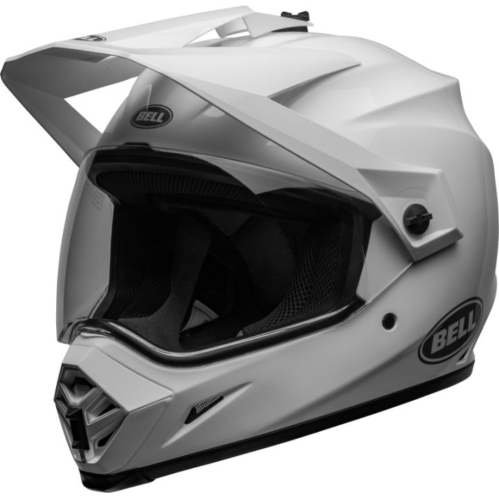 Casque cross BellMX-9 Adventure MIPS Solid- Blanc