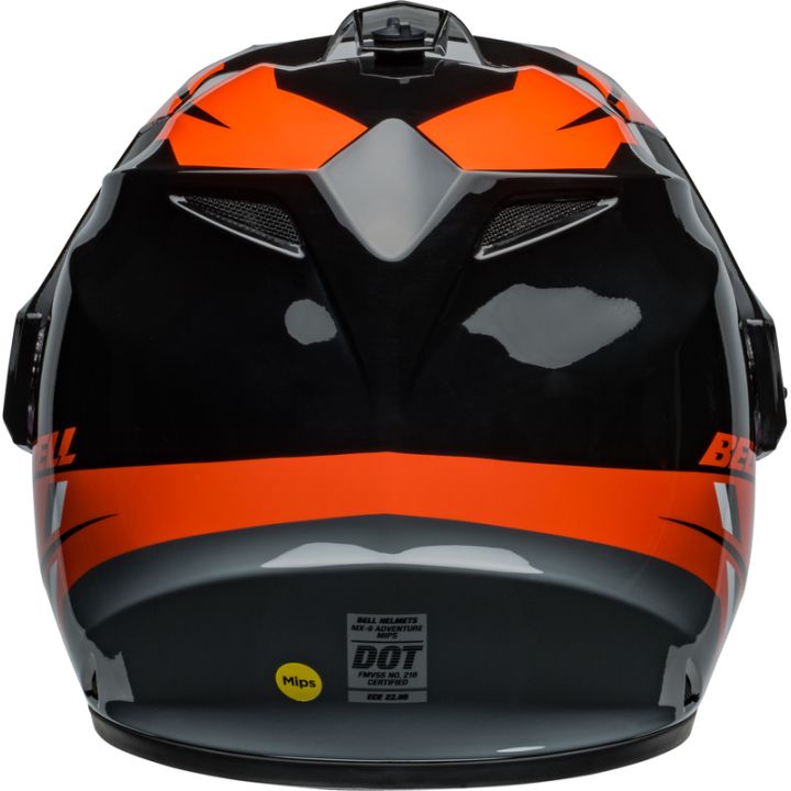 Casque cross BellMX-9 Adventure MIPS Alpine - Orange