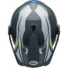 Casque cross BellMX-9 Adventure MIPS Alpine - Gris Charcoal Argent