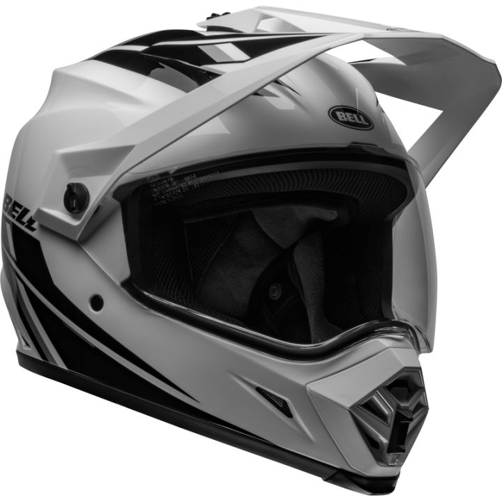 Casque cross BellMX-9 Adventure MIPS Alpine - Blanc