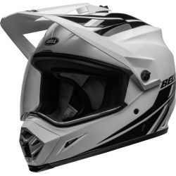 Casque cross BellMX-9 Adventure MIPS Alpine - Blanc