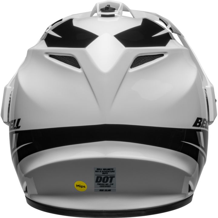 Casque cross BellMX-9 Adventure MIPS Alpine - Blanc