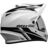 Casque cross BellMX-9 Adventure MIPS Alpine - Blanc