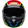 Casque moto Bell Race Star DLX Flex - Bleu Rouge