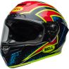 Casque moto Bell Race Star DLX Flex - Bleu Rouge