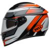 Casque moto Bell Lithium MIPS Podium - Noir Orange