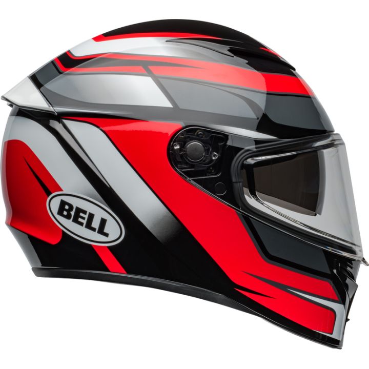 Casque moto Bell Lithium MIPS Podium - Noir Rouge