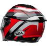 Casque moto Bell Lithium MIPS Podium - Noir Rouge