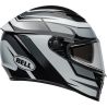 Casque moto Bell Lithium MIPS Podium - Noir Blanc