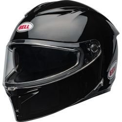 Casque moto Bell Lithium Solid - Noir brillant